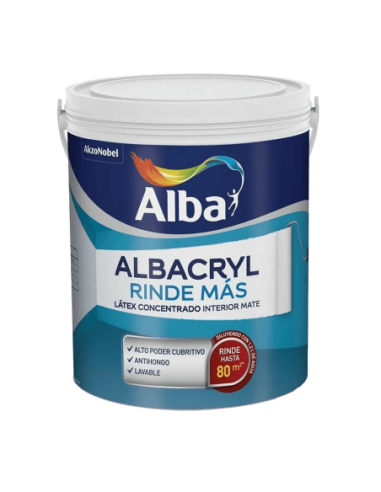 Albacryl Rinde Mas Blanco X4l