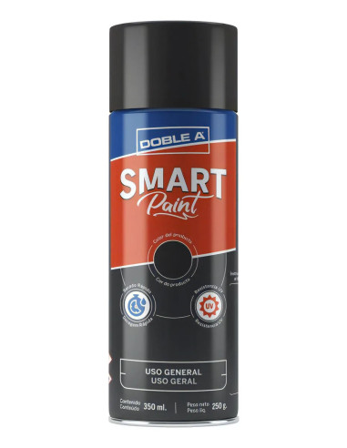 Aa Aerosol Negro Metalico X350cc