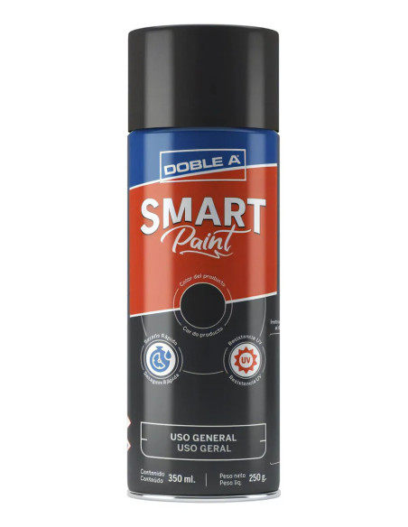 Aa Aerosol Negro Metalico X350cc
