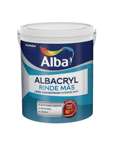 Albacryl Rinde Mas Blanco X4l